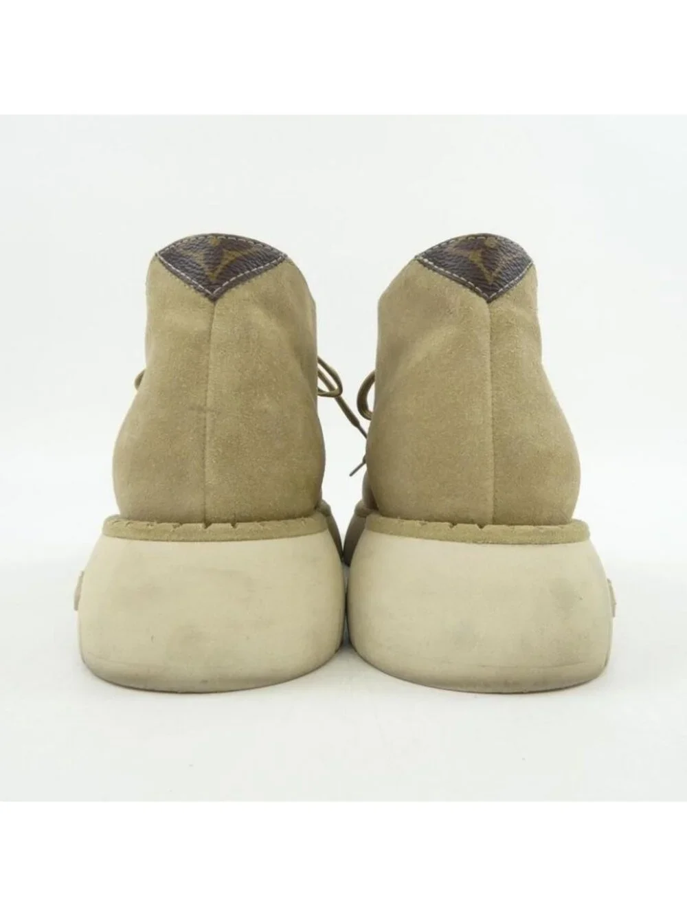 Louis Vuitton Bm0292 Size 7.5 Beige Boots - Picture 5 of 6
